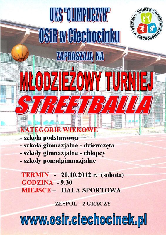Młodzieżowy Turniej Streetball'a