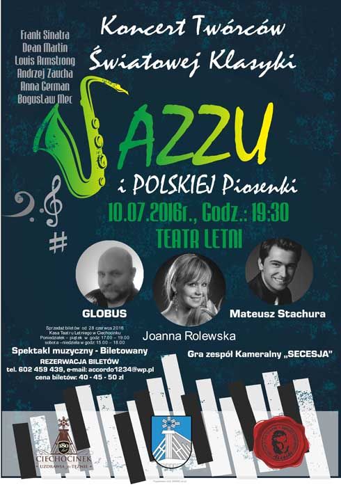 Koncert Twórców Światowej Klasyki Jazzu i Polskiej Piosenki